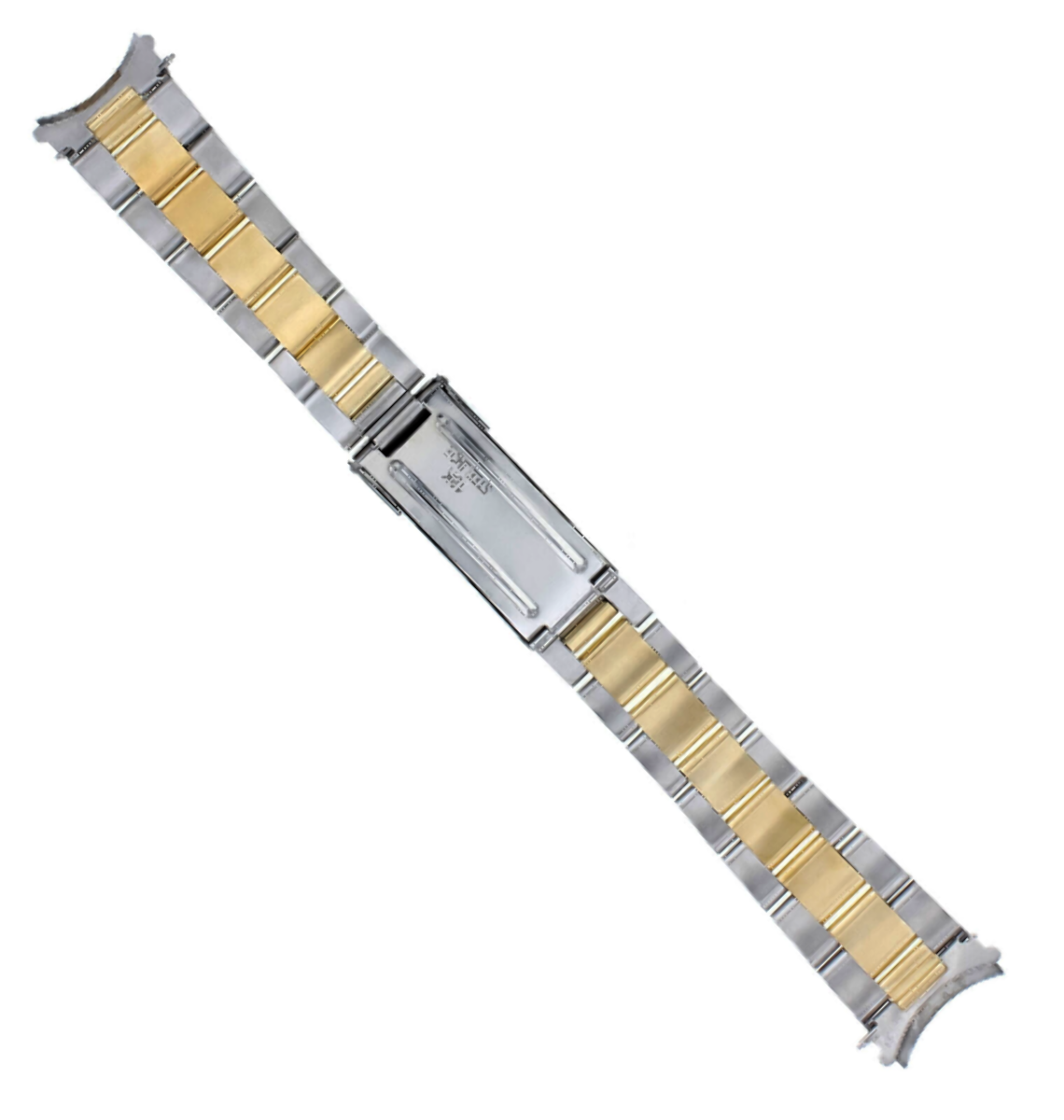 OYSTER WATCH BAND FOR ROLEX GMT 16700 16710 16713 16718 18K/SS REAL GOLD 20MM