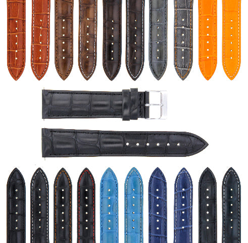 17-18-19-20-21-22-23-24MM LEATHER WATCH BAND STRAP FOR CITIZEN ECO DRIVE