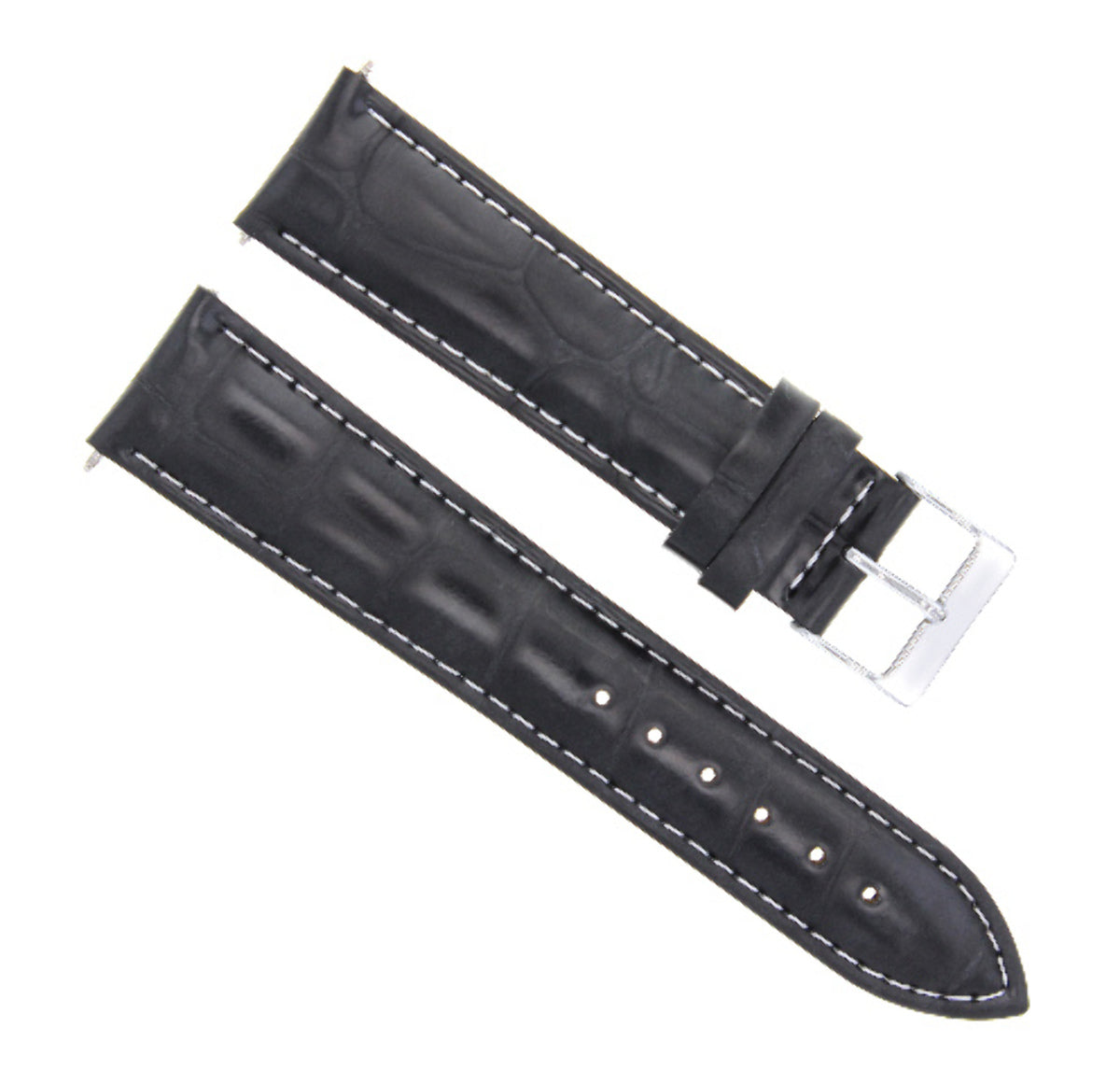 17-18-19-20-21-22-23-24MM LEATHER WATCH BAND STRAP FOR BREITLING COLT NAVITIMER