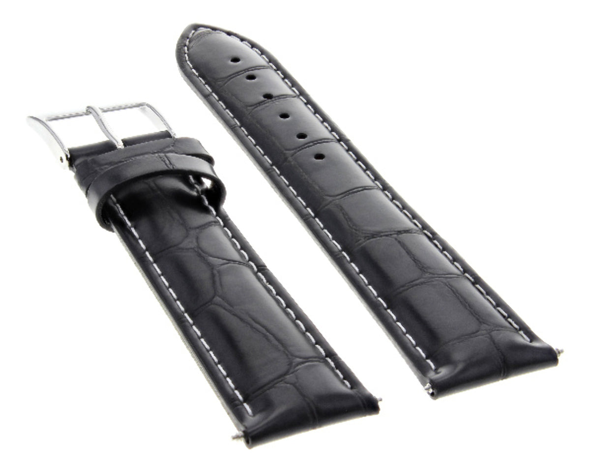 17-18-19-20-21-22-23-24MM LEATHER WATCH BAND STRAP FOR BREITLING COLT NAVITIMER