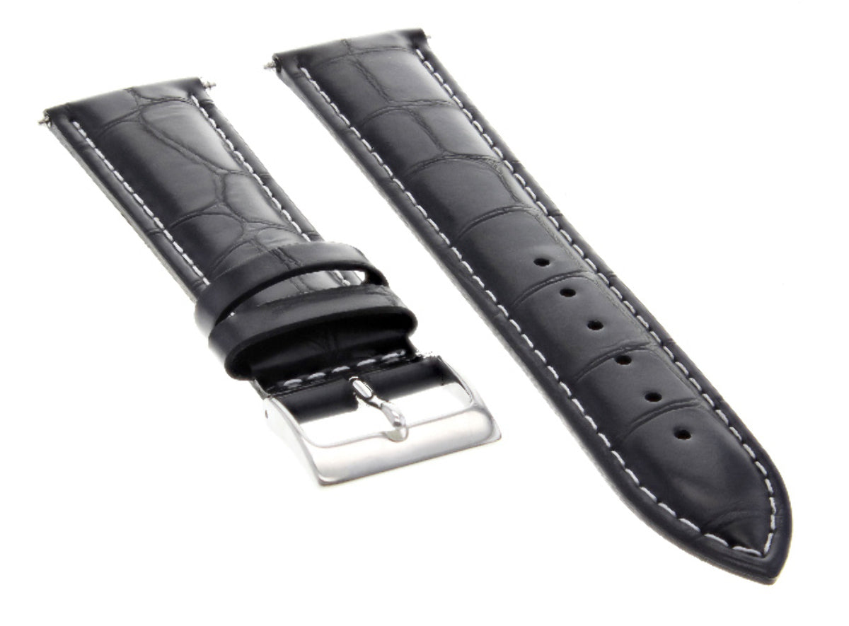 17-18-19-20-21-22-23-24MM LEATHER WATCH BAND STRAP FOR BREITLING COLT NAVITIMER