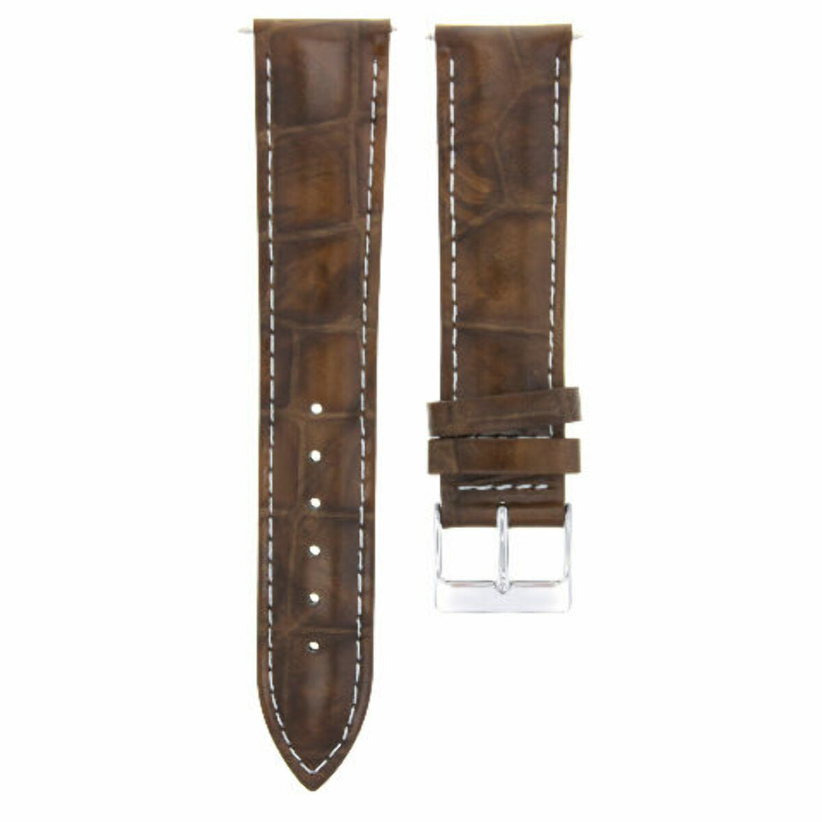 17-18-19-20-21-22-23-24MM LEATHER WATCH BAND STRAP FOR BREITLING COLT NAVITIMER