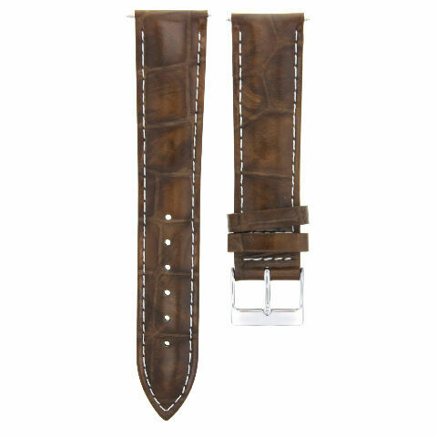 17MM-24MM GENUINE REPLACEMENT LEATHER WATCH BAND STRAP FOR EMPORINO ARMANI