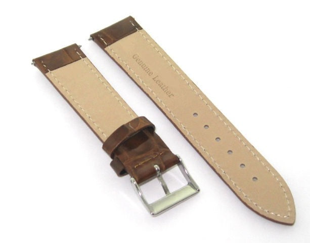 17MM-24MM GENUINE REPLACEMENT LEATHER WATCH BAND STRAP FOR EMPORINO ARMANI