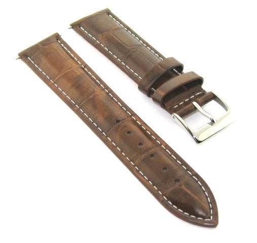 17MM-24MM GENUINE REPLACEMENT LEATHER WATCH BAND STRAP FOR EMPORINO ARMANI