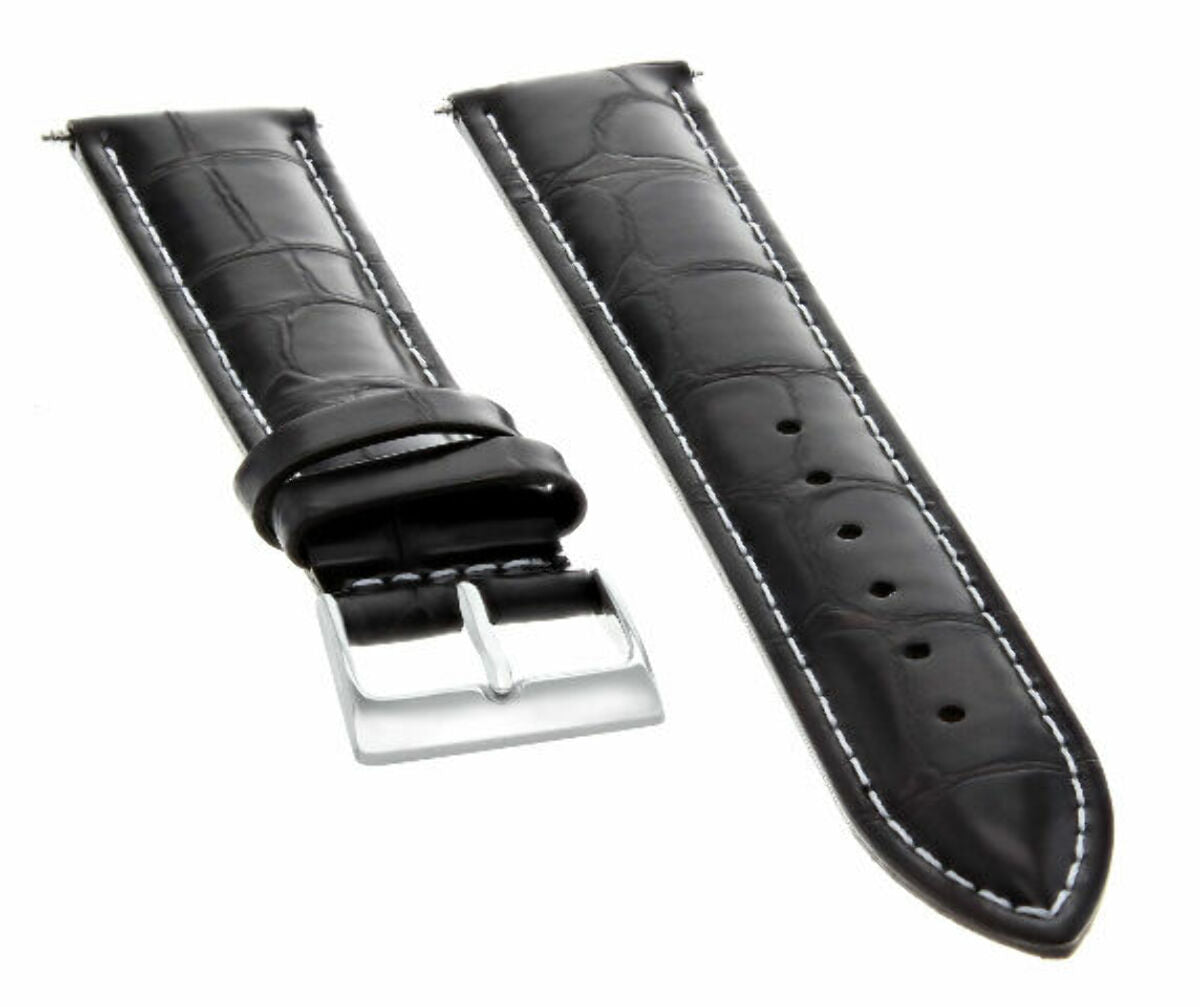 17-18-19-20-21-22-23-24MM LEATHER WATCH BAND STRAP FOR BREITLING COLT NAVITIMER