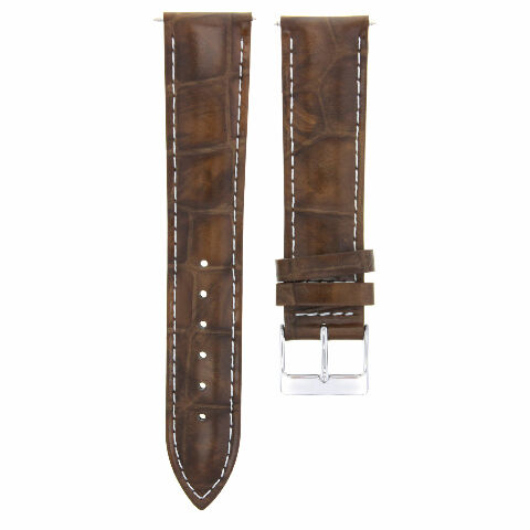 17-18-19-20-21-22-23-24MM LEATHER WATCH BAND STRAP FOR MONTBLANC W/STITCH