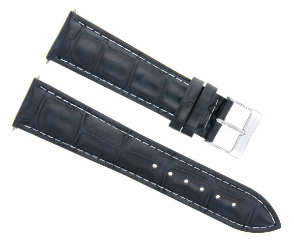 17-18-19-20-21-22-23-24MM Leather Watch Band Strap for Tag Heuer W/stitch