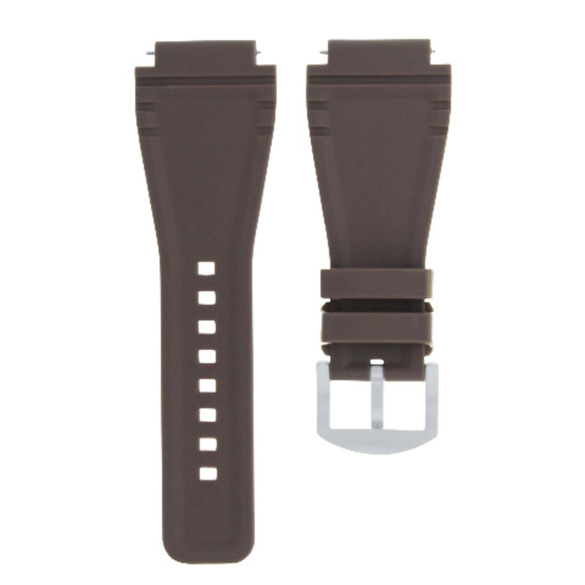 24MM RUBBER WATCH BAND STRAP FOR SONY SMART WATCH 2 II WATCH BRUSH BUCKLE