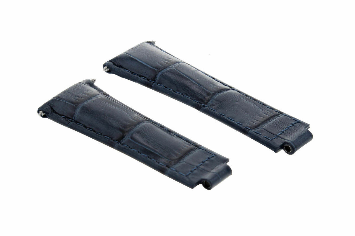 20MM LEATHER WATCH STRAP FOR ROLEX DAYTONA 16518 116520 116523 SHORT MEDIUM LONG