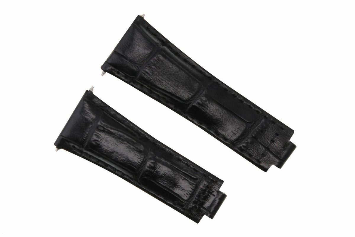 20MM LEATHER WATCH STRAP FOR ROLEX DAYTONA 16518 116520 116523 SHORT MEDIUM LONG