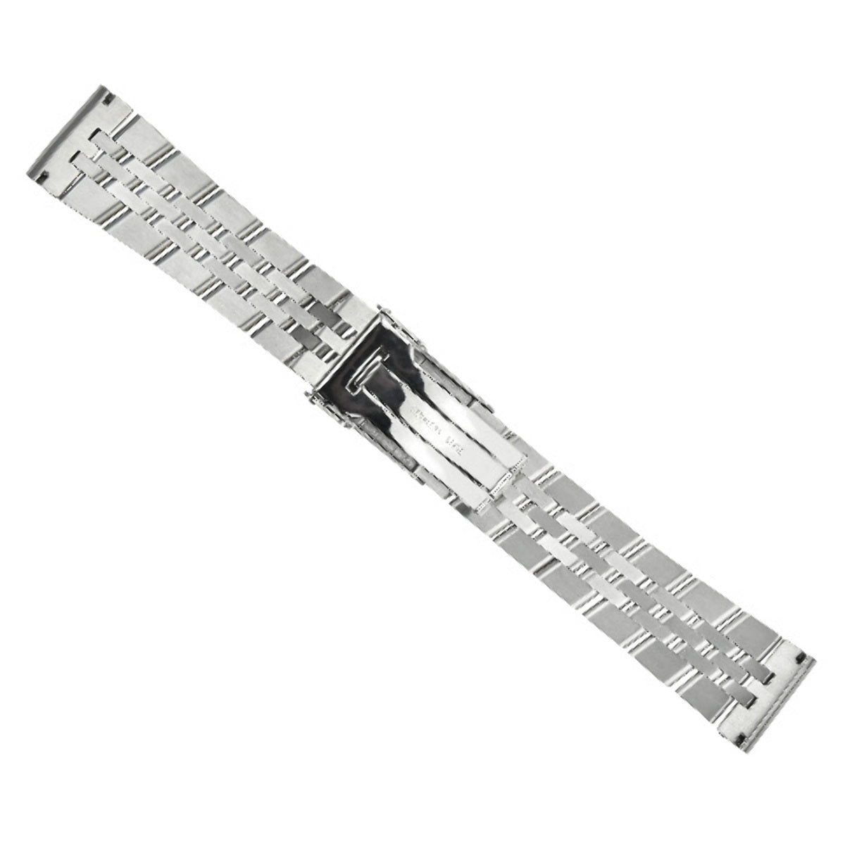 22MM HEAVY WATCH BAND BRACELET FOR BREITLING BENTLEY COLT 5 LINK S/STEEL MATTE