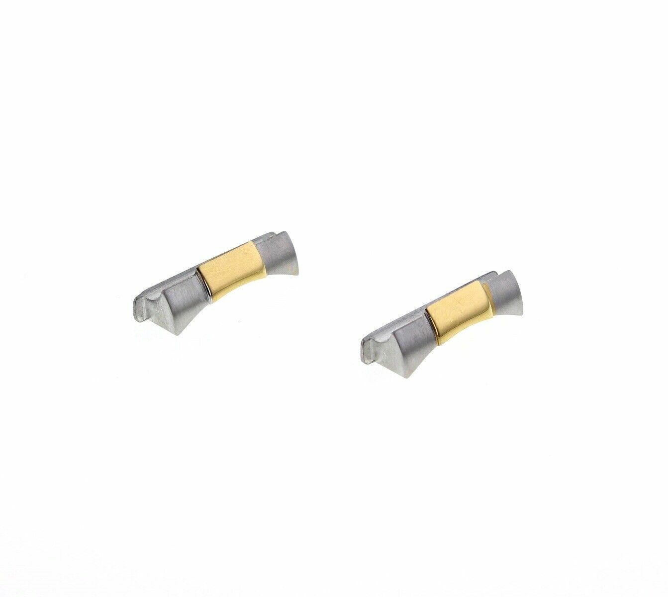 CUSTOM STRAP END LINK FOR ROLEX SPORTS SUBMARINER 116510 116710 116100 TWO TONE