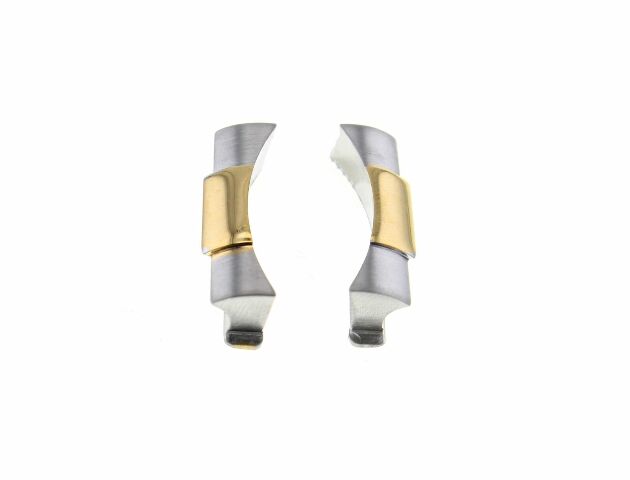 CUSTOM STRAP END LINK  FOR ROLEX SUBMARINER 16800 16803 16613 16618 TWO TONE