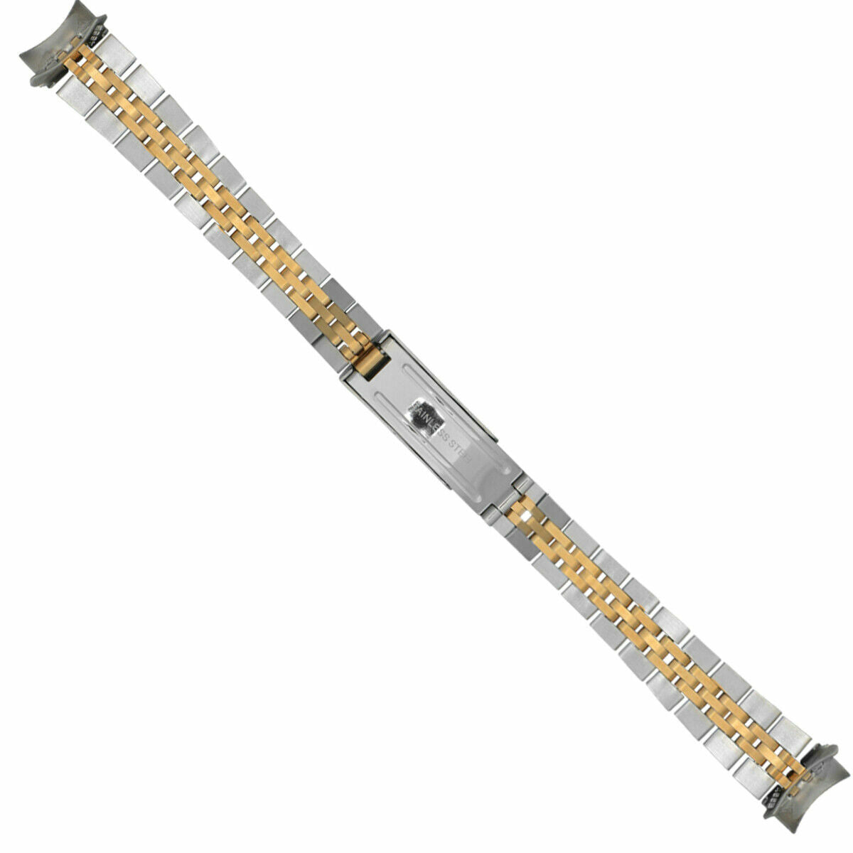 JUBILEE WATCH BAND REPLACMENT BAND FOR LADY 26MM TUDOR DATEJUST TWO TONE 13MM