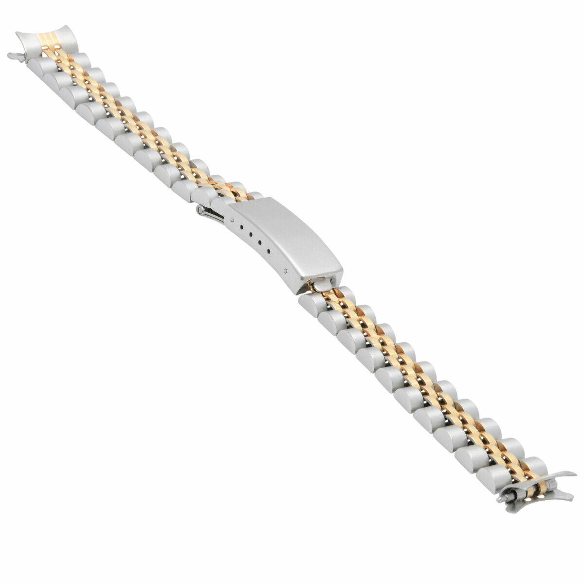 JUBILEE WATCH BAND REPLACMENT BAND FOR LADY 26MM TUDOR DATEJUST TWO TONE 13MM