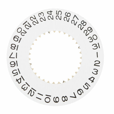 CALENDAR DATE DISC FOR ROLEX MOVEMENT 2235 -79001, 2235-79002 YACHTMASTER WHITE