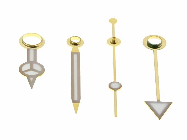 GREEN GMT WATCH  HANDS FOR ROLEX GMT MASTER II 3185-3186 116710LN, 116713  GOLD