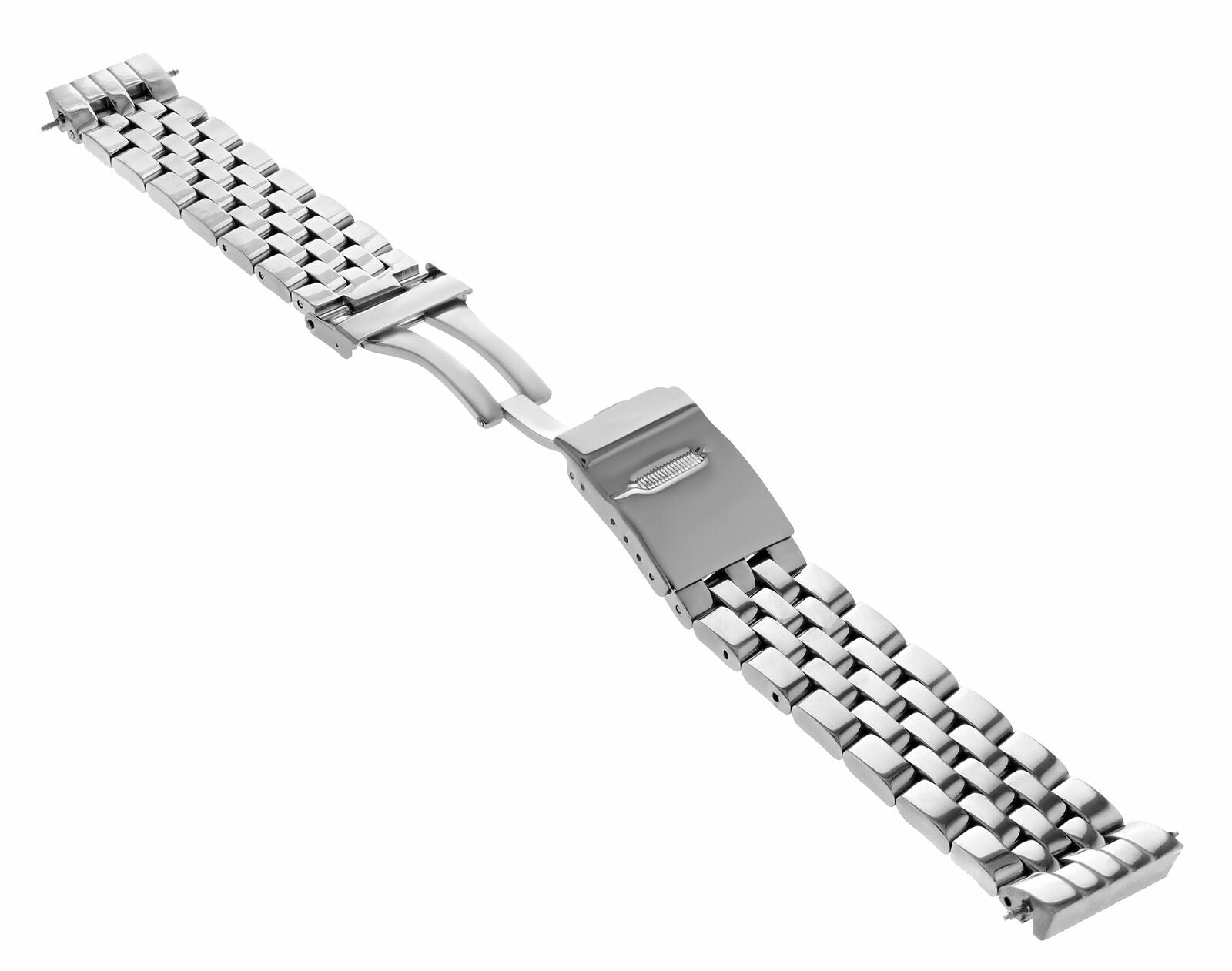 20MM WATCH BAND FOR BREITLING 5 LINK CHRONOMAT COLT PILOT SUPEROCEAN SHINY S/END