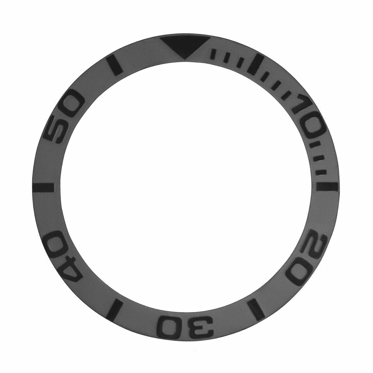 BLACK CERAMIC BEZEL INSERT FOR ROLEX YACHTMASTER 16622, 16623, 116622, 116623