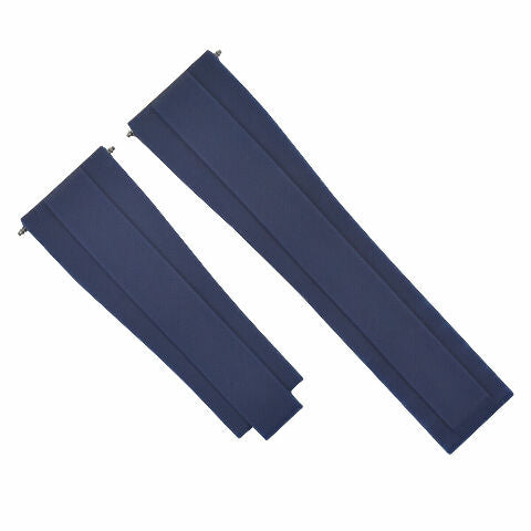 20MM RUBBER STRAP BAND FOR ROLEX DATEJUST DAYTONA SUBMARINER GMT BLUE
