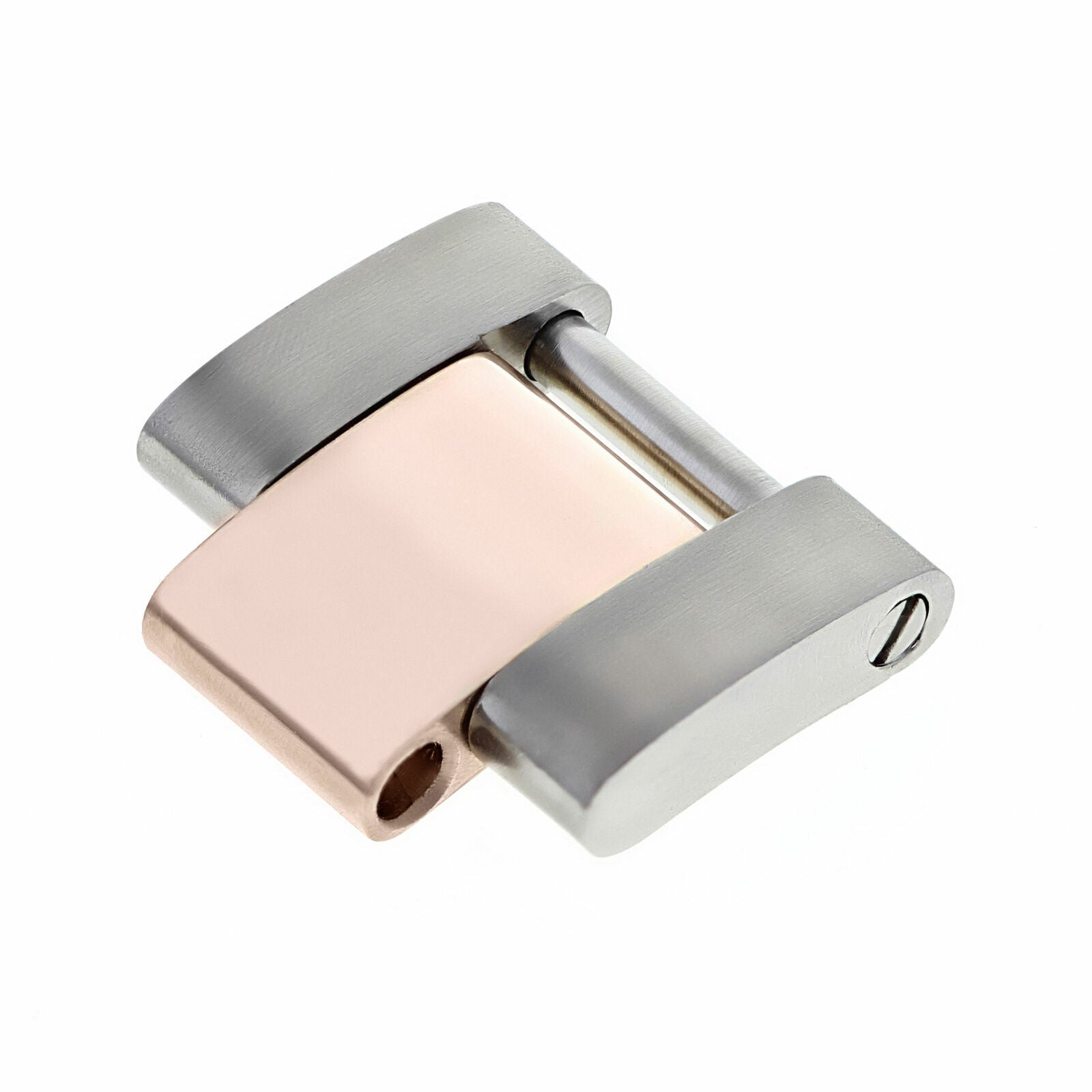 ROSE REAL18K/SS SOLID GOLD OYSTER WATCH BAND LINK FOR ROLEX MIDSIZE 17834 178341