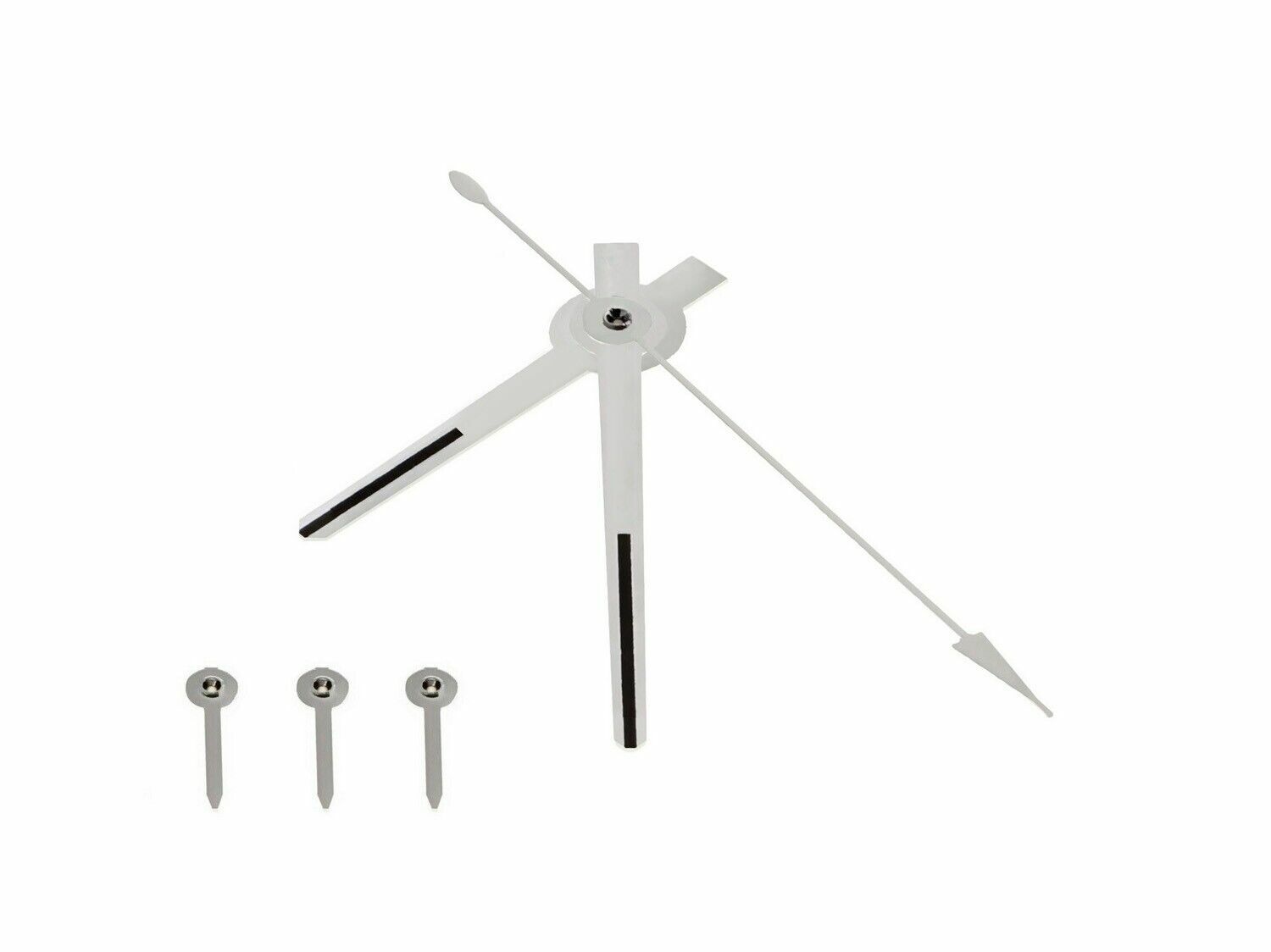 WATCH HANDS FOR ROLEX DAYTONA 4030-4135 16520 16523 16528 116509 116519 SILVER