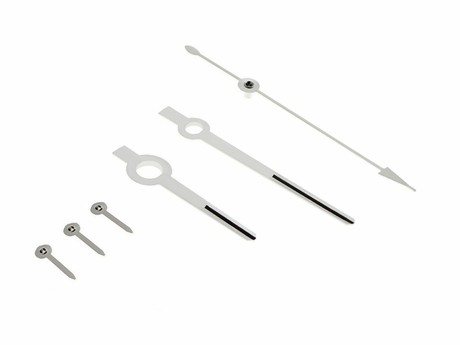 WATCH HANDS FOR ROLEX DAYTONA 4030-4135 16520 16523 16528 116509 116519 SILVER