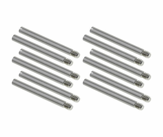 12 SCREW FOR MENS ROLEX OYSTER WATCH BAND LINK 13.7MM LENGTH STAINLESS STEEL