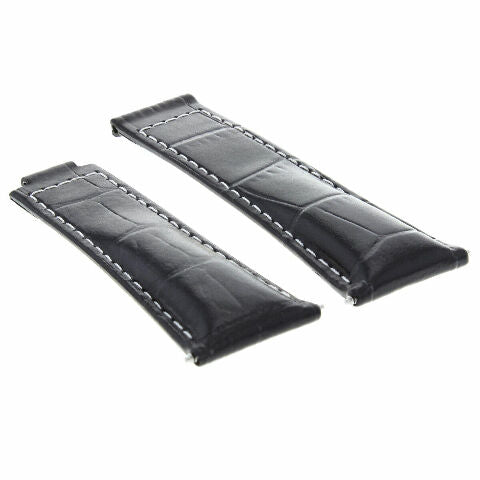 20MM LEATHER WATCH STRAP FOR ROLEX DAYTONA 16518 116520 116523 SHORT MEDIUM LONG