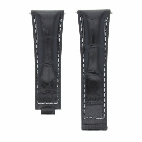 20MM LEATHER WATCH STRAP FOR ROLEX DAYTONA 16518 116520 116523 SHORT MEDIUM LONG