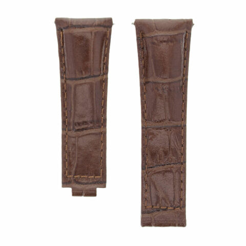 20MM LEATHER WATCH STRAP FOR ROLEX DAYTONA 16518 116520 116523 SHORT MEDIUM LONG
