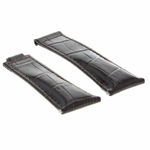 20MM LEATHER WATCH STRAP FOR ROLEX DAYTONA 16518 116520 116523 SHORT MEDIUM LONG