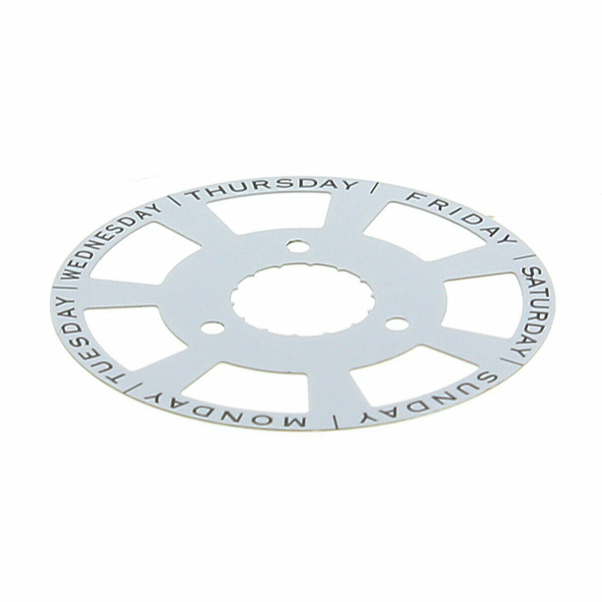 DAY DATE DISC CALENDAR FOR 40-41 ROLEX PRESIDENT II 3156 3255 218239 218238 WHITE