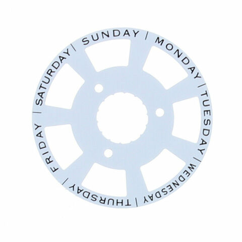 DAY DATE DISC CALENDAR FOR 40-41 ROLEX PRESIDENT II 3156 3255 218239 218238 WHITE