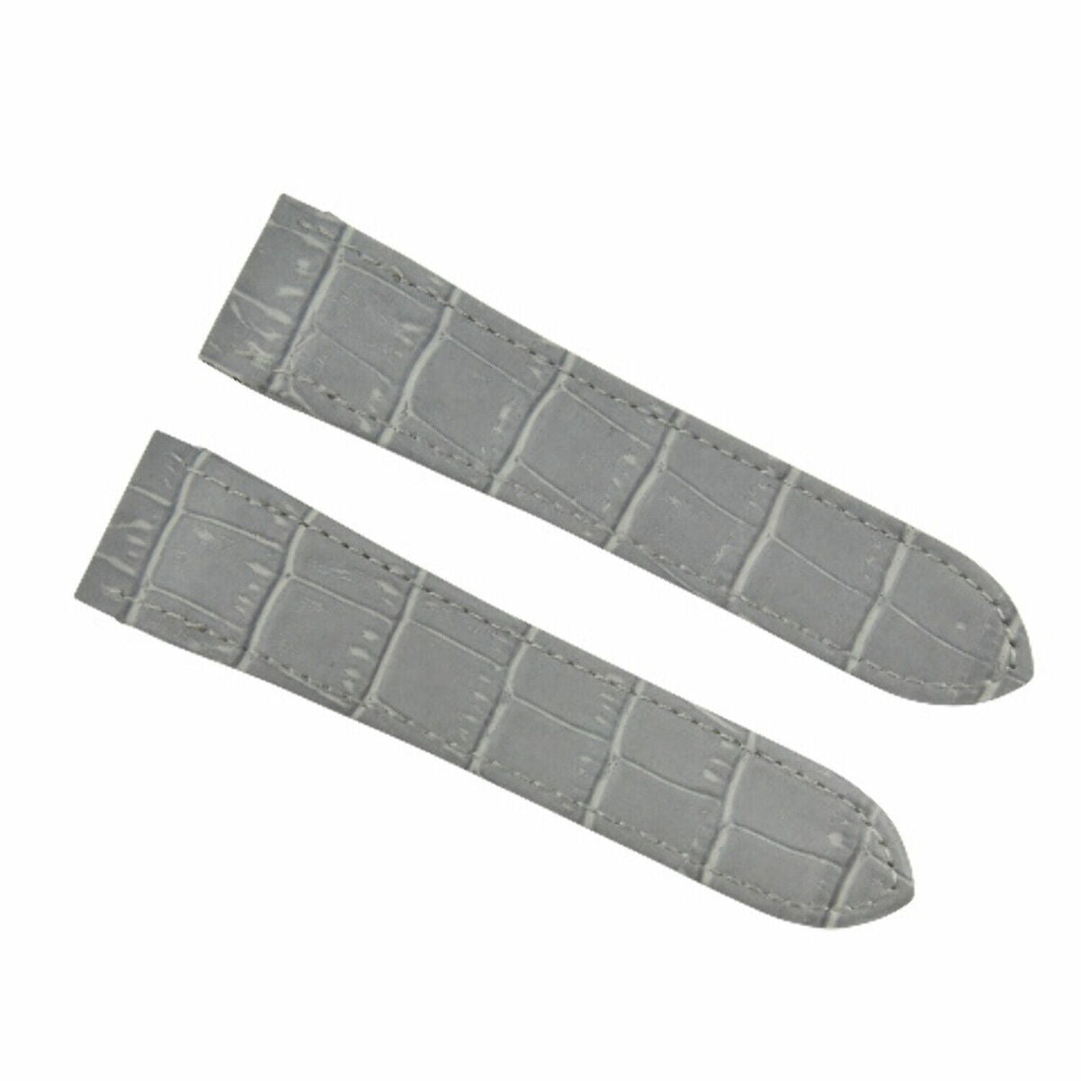 20-23-24.5MM LEATHER WATCH BAND STRAP FOR CARTIER SANTOS 100 XL CHRONOGRAPH