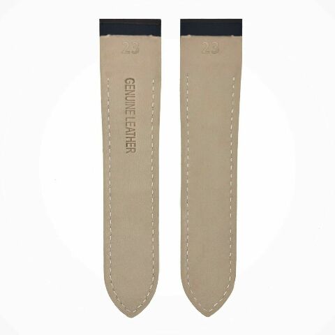 20-23-24.5MM LEATHER WATCH BAND STRAP FOR CARTIER SANTOS 100 XL CHRONOGRAPH