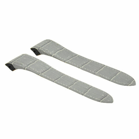 20-23-24.5MM LEATHER WATCH BAND STRAP FOR CARTIER SANTOS 100 XL CHRONOGRAPH