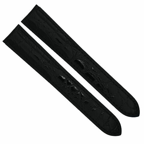 20-21-23-24MM LEATHER WATCH BAND STRAP FOR CARTIER TANK RONDE SOLO DEPLOYMENT