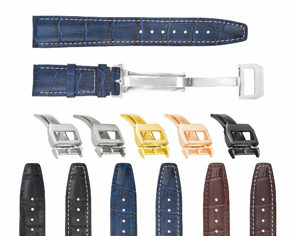 20-22MM REPLACEMENT LEATHER WATCH BAND STRAP FOR IWC PILOT PORTUGUESE TOP GUN