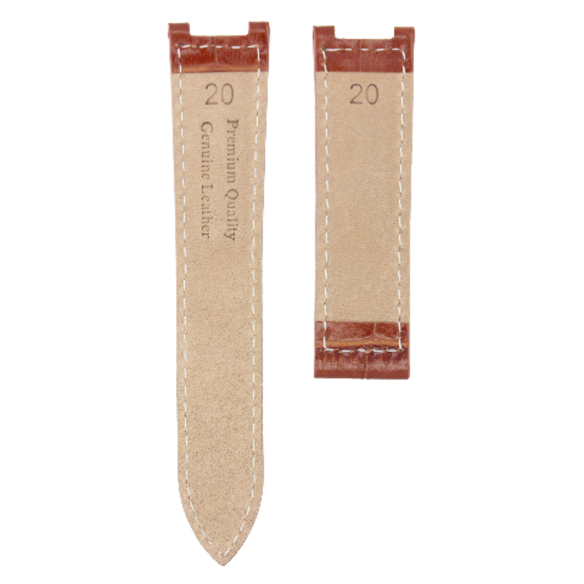 18-20-21MM LEATHER WATCH BAND STRAP FITS CARTIER PASHA  35-38-42MM CHRONOGRAPH