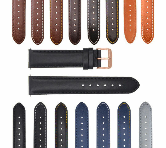 18-19-20-22-24-26MM SMOOTH LEATHER WATCH BAND STRAP FOR CITIZEN ECO DRIVE WATCH