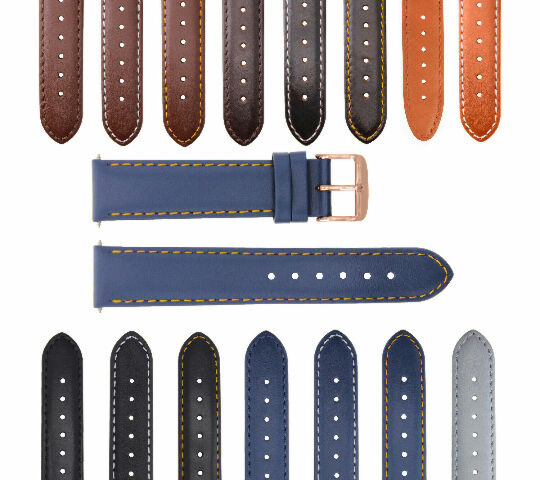 18-19-20-22-24-26MM SMOOTH LEATHER WATCH BAND STRAP FOR CITIZEN ECO DRIVE WATCH