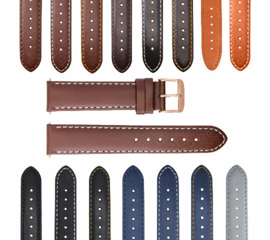 18-19-20-22-24-26MM SMOOTH LEATHER WATCH BAND STRAP FOR CITIZEN ECO DRIVE WATCH