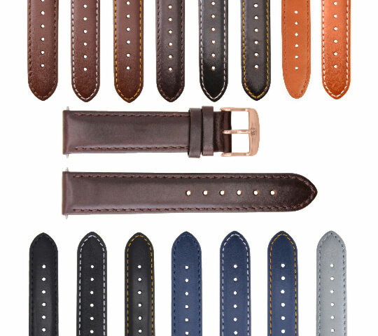 18-19-20-22-24-26MM SMOOTH LEATHER WATCH BAND STRAP FOR CITIZEN ECO DRIVE WATCH