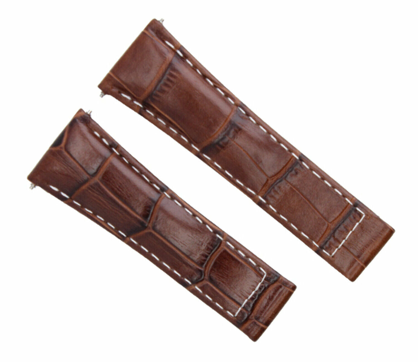 20MM LEATHER BAND STRAP FOR ROLEX DAYTONA 16519 116520/23 SHORT MEDIUM LONG GOLD