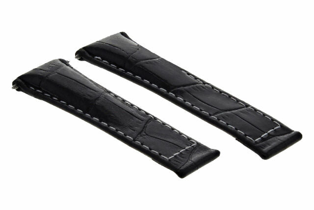 20MM LEATHER WATCH BAND STRAP FOR ALL ROLEX DAYTONA WATCH SHORT, REGULAR, LONG