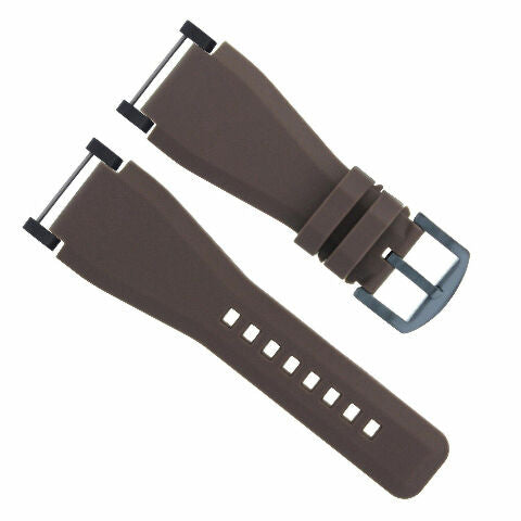 24MM FOR SUUNTO CORE RUBBER SILICONE REPLACEMENT WATCH BAND STRAP + BLACK ADAPTER
