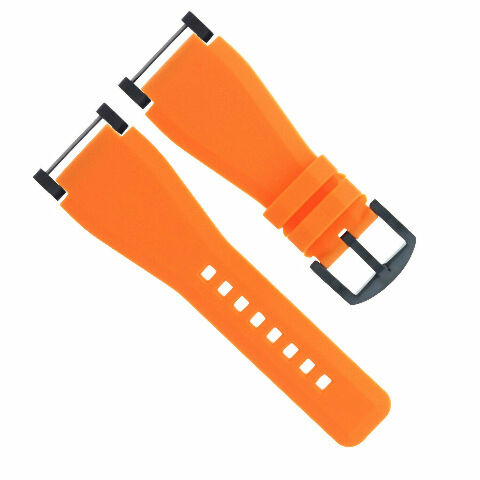 24MM FOR SUUNTO CORE RUBBER SILICONE REPLACEMENT WATCH BAND STRAP + BLACK ADAPTER