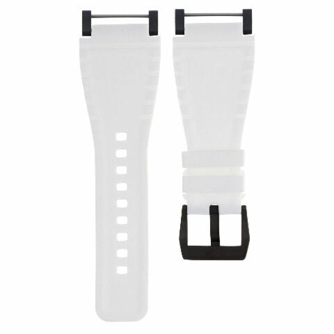 24MM FOR SUUNTO CORE RUBBER SILICONE REPLACEMENT WATCH BAND STRAP + BLACK ADAPTER